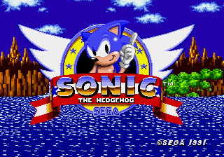 Sonic Christmas 2011 Title Screen